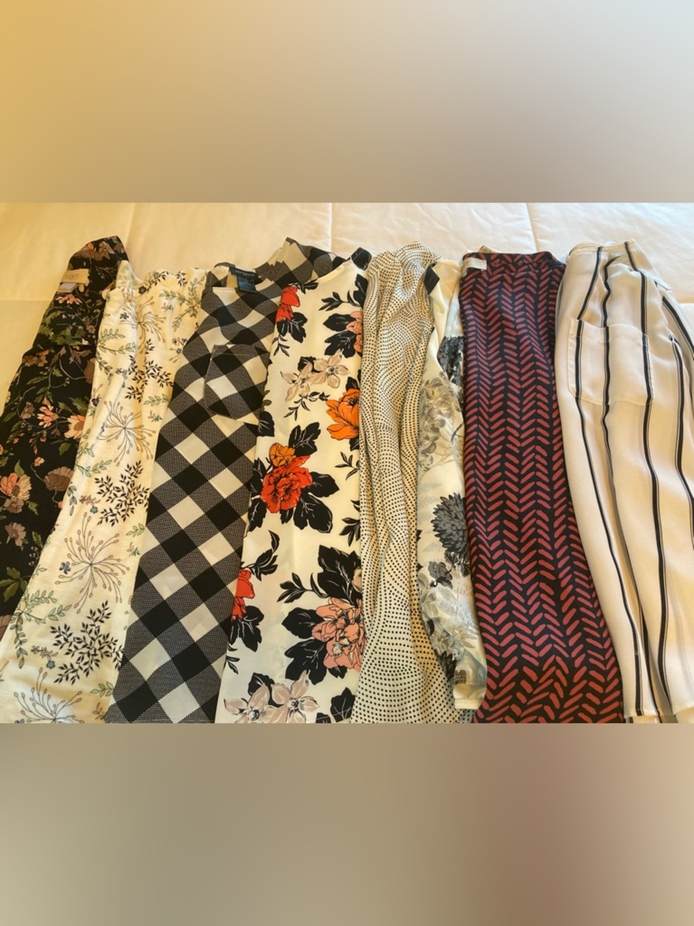8 Ann Taylor/Loft tops.